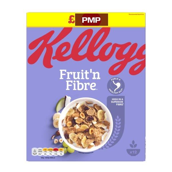 Kelloggs Fruit N Fibre PM £3.29 500g