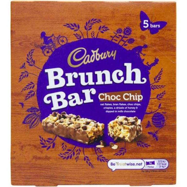 Cadbury Brunch Choc Chip 5pk (5 x 28g) 140g