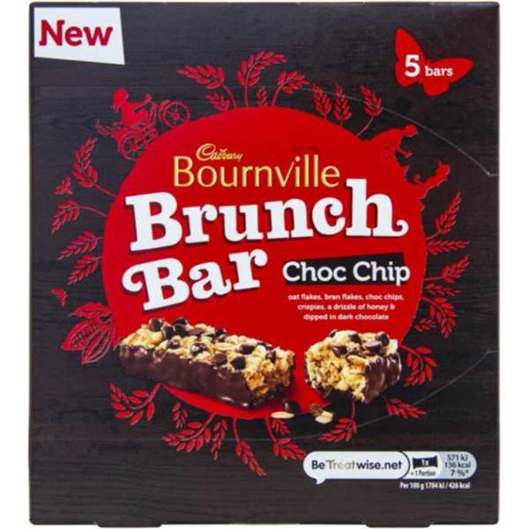 Cadbury Brunch Bar Bournville 5pk (5 x 28g) 140g
