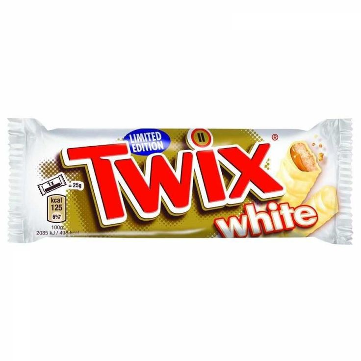Twix White Std 46g