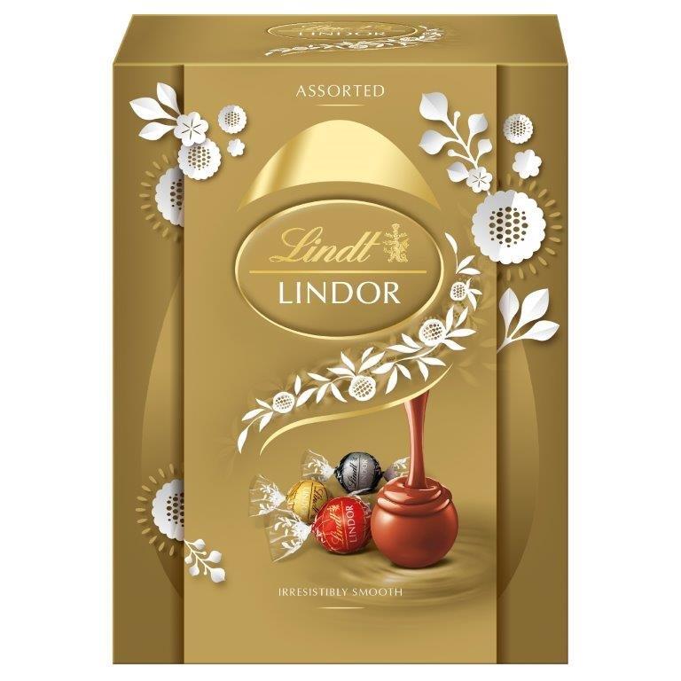 Lindor Gold Assortment Shell Egg 133g