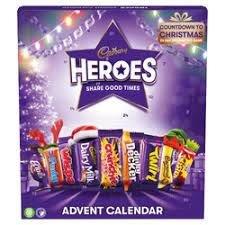 Cadbury Heroes Advent Calendar 230g