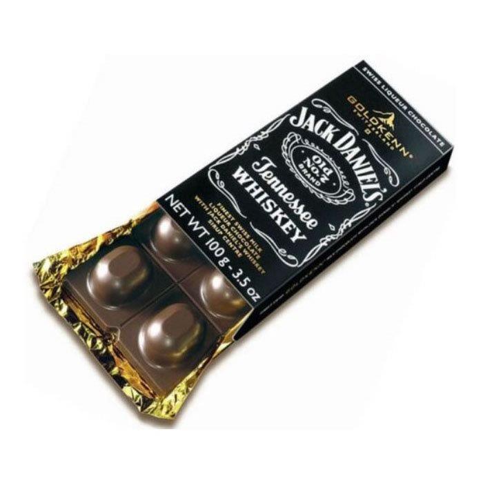 Goldkenn Finest Swiss Milk Bar With JD Liqueur 100g
