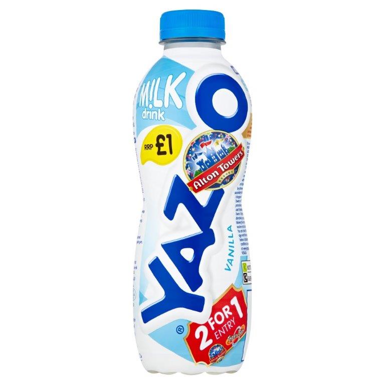 Yazoo Vanilla 400ml Dual PM £1.15