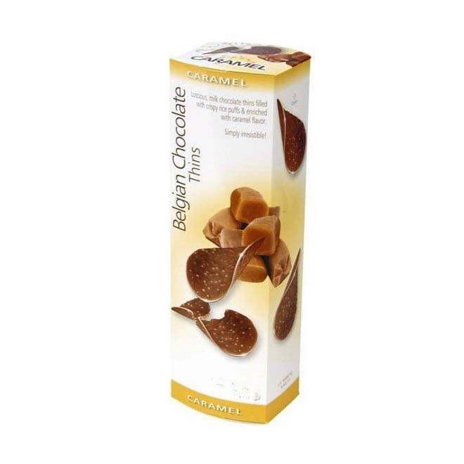 Belgian Thins Caramel 80g