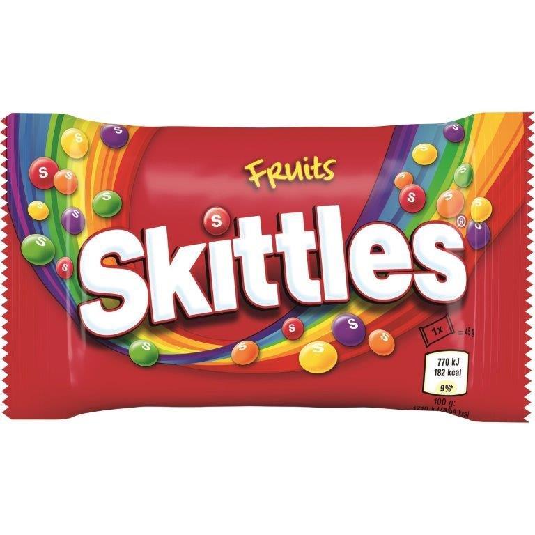 Skittles Std Fruit 45g
