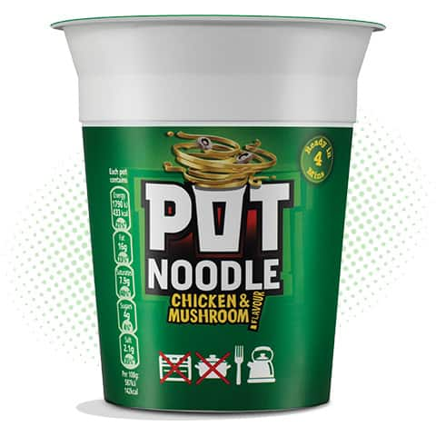 Pot Noodle Chicken & Mushroom 90g