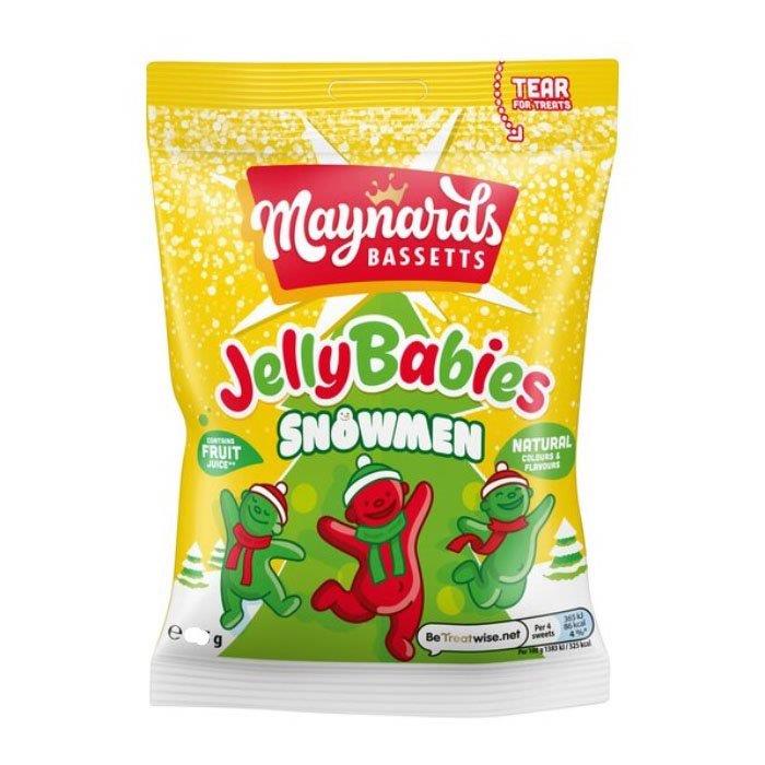 Maynards Bassetts Jelly Snowmen 130g